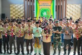 Bupati Asmar Lepas 77 Kontingen Pramuka Meranti Ikuti Jambore Nasional XII 2026 di Cibubur