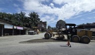 UPTJJ Wilayah VI PUPR Riau Gerak Cepat Menjaga Fungsional Ruas Jalan di Rohul