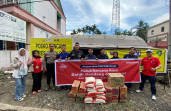 Telkomsel Hadirkan Bantuan Sosial dan Layanan Komunikasi di Posko Siaga Bencana Sumatera Barat