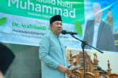 Maulid Nabi di Meranti, Wabup Muzamil Ajak Warga Teladani Akhlak Rasulullah dan Jaga Lingkungan
