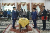 Bupati H. Bistamam Resmi Melantik H. Sarman Syahroni Sebagai Sekda Rokan Hilir Melalui Manajemen Talenta