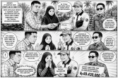Sekda Meranti Serahkan Bantuan untuk Guru Korban Kebakaran di Rangsang