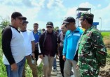 Tinjau Sawah Teluk Sungkai, Wabup Inhu  Larang Alih Fungsi Lahan Pertanian