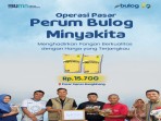 BULOG Kantor Cabang Kampar Gelar Operasi Pasar MGR Minyakita di Seputar Pasar Impres Bangkinang