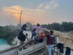 Polsek Singingi Tertibkan Dua Rakit PETI di Desa Kebun Lado