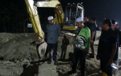 Bupati Inhil Sidak Pengerjaan Pembangunan Ruas Jalan Kota Baru-Sanglar
