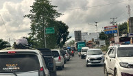 Belasan Ribu Kendaraan Mengular di lintas Riau-Sumut Dinihari Hingga Siang Tadi