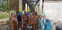 SDN 011 Bagan Sinembah Barat  Terbakar, Disdik Rohil Siapkan Sejumlah Upaya Jamin proses Belajar