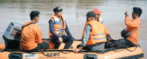 Bupati Singingi Suhardiman Menginstruksikan jajarannya untuk Melakukan Upaya Pencarian Korban Tenggelam.
