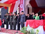 Wujudkan Indonesia Berdaulat Adil dan Makmur, Bupati Pimpin Upacara HUT RI Ke-81 Di lingkup Pemkab Kampar