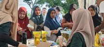 Pak AMAN Hadir di Bazar Pangan Murah Hari Bakti TNI AU di Lanud Roesmin Nurjadin