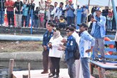 Bupati Kasmarni Saksikan Langsung Penampilan Tim Polbeng