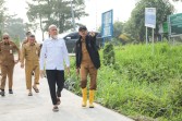 Hujan dan Banjir Rob Picu Genangan, Wali Kota Dumai Tinjau Langsung Kondisi Banjir di Kelurahan Ratu Sima