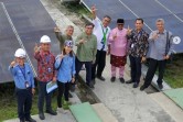 Menteri Lingkungan Hidup  Kunjungi Fasilitas Tata kelola Lingkungan PT RAPP