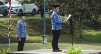 Di Upacara Hardiknas, Sekda Tegaskan Komitmen Majukan Pendidikan Daerah