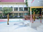 Plt Asisten I Setda Tengku Said Hidayat Pimpin Apel Gabungan di Lingkungan Kantor Bupati Kampar