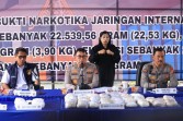 Polda Riau Musnahkan Narkoba Rp71,5 Miliar
