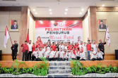 Bupati Kasmarni Hadiri Pelantikan Pengurus DPD Taruna Merah Putih