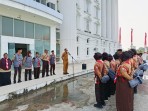 Asisten III Rohil Lepas 16  Peserta Penggalang ke Jamnas XII  Cibubur