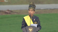 Presiden Jokowi Pimpin Peringatan Harlah Pancasila di Lapangan Garuda PHR Dumai