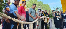 Jelang Akhir Masa Jabatan, Muflihun Soft Opening Taman Labuai City Walk dan Pusat Kreativitas Dekranasda Pekanbaru di Arifin Ahmad