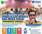 Diskominfo Rohul Konsolidasikan 69 Admin Website dan Media Sosial Perangkat Daerah