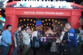 Jelang Bakar Tongkang, Bistamam Resmikan Bazar Festival Ekraf Pesona Boapi