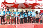 Pekan Olahraga,Seni dan Pembelajaran, Tingkat Provinsi Riau Resmi dibuka, Seribu Peserta Padati Kota Siak