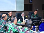 Wakil Bupati Kampar Terima Silaturahmi Pamen TNI AD dan Sosialisasi Karhutla Wilayah Riau