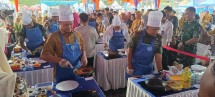 Masak Nasi Goreng B2SA,  Wali Kota Pekanbaru Kalah Dari Kepala BNN dan Komandan Kodim