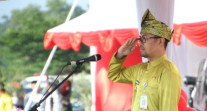 Pj. Wali Kota Jadi Pembina Upacara Hari Jadi Pekanbaru ke-240 di Tenayan