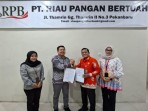 Perkuat Ketahanan Pangan, Pemkab Kampar Lakukan Penentangan MoU dengan PT. Riau Pangan Bertuah