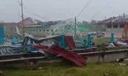 Polres Bengkalis Kawal Ketat Lokasi Puting Beliung di Bandar Laksamana, Antisipasi Penjarahan Aset