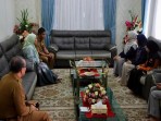 Bupati Kampar Terima Tim BPS Kabupaten Kampar Laksanakan Pendataan Sensus Ekonomi di Rumah Dinas