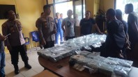 Polres Bengkalis Gagalkan Penyelundupan 65 Kg Sabu Asal Malaysia