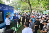 Delegasi Tiga Negara Apresiasi Konsep Green City di RTH Putri Kaca Mayang
