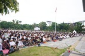 Ribuan Jemaah Padati Salat Isul Adha di Halaman Kantor Gubernur