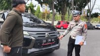 Polisi Razia Plat TNKB Tak Standar, Puluhan Kendaraan Diamankan