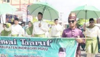 1.300 Peserta Kafilah Inhu Meriahkan Pawai Ta’aruf MTQ Riau