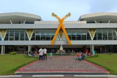 Kejayaan Kerajaan Siak hadir di Bandara SSK II Pekanbaru