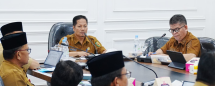 Plt. Bupati Kuansing Pimpin Evaluasi Capaian PAD Semester I 2026, Dorong Optimalisasi Pendapatan Daerah