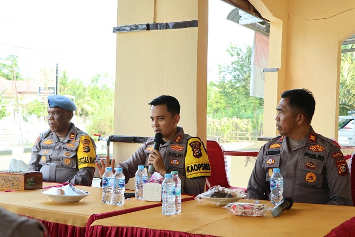 Kapolres Kuansing Tekankan Pelayanan Humanis dan Polisi Dekat Warga