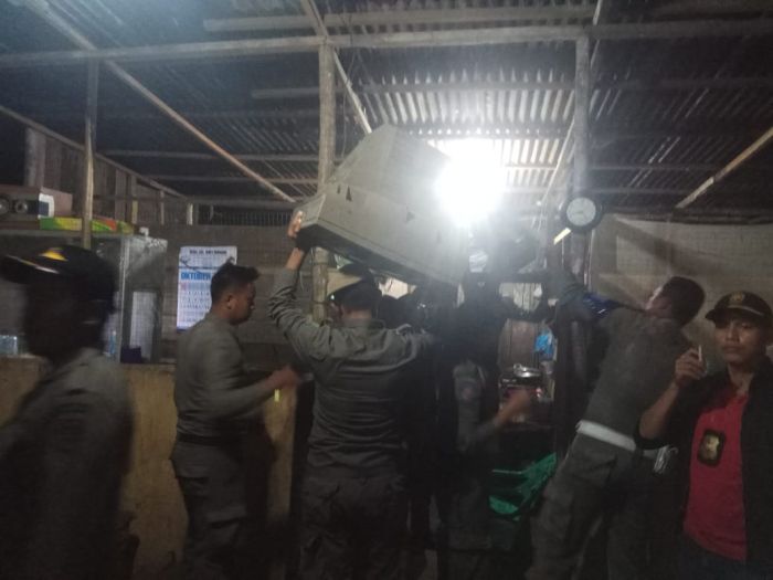 Satpol PP Rohul Tertibkan Usaha Warung Remang-Remang di 3 Kecamatan