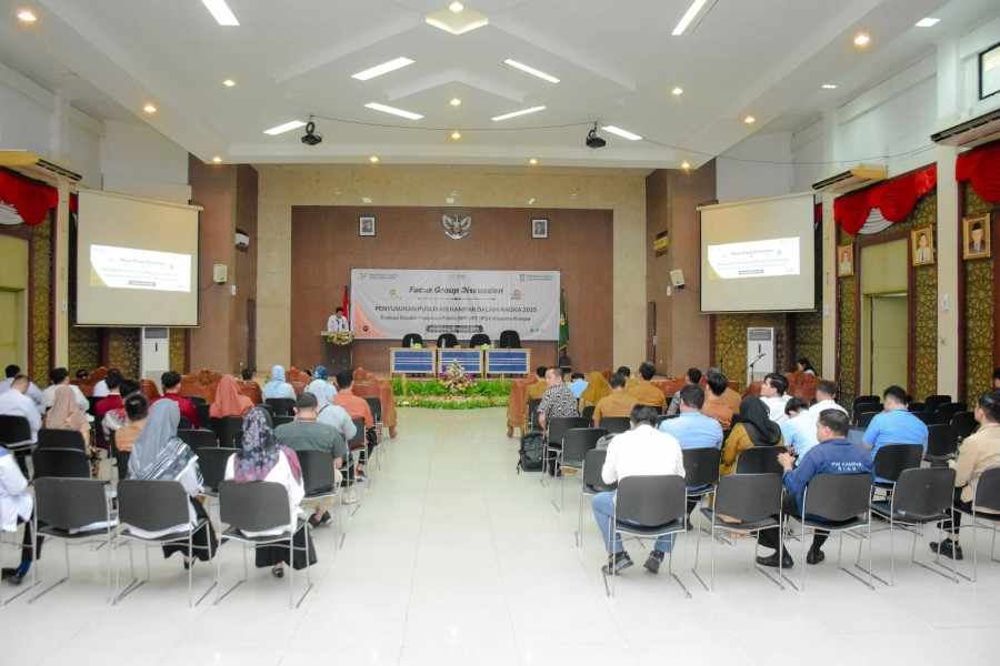 Setda Kampar Buka FGD Publikasi Kampar Dalam Angka Tahun 2025