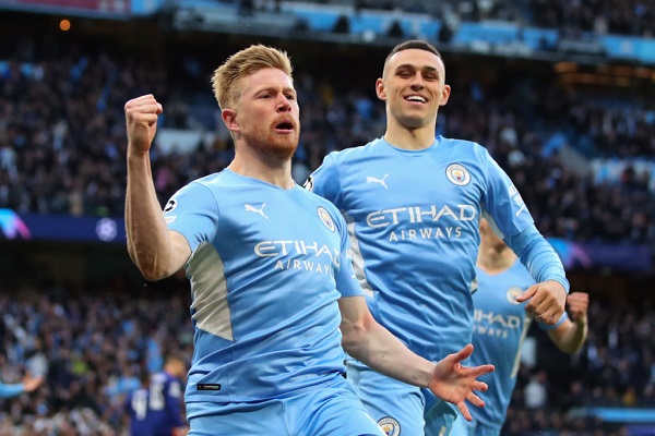 Hujan Gol, Manchester City  Kalahkan Real Madrid 4-3