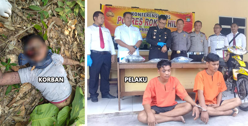 Diimingi Duit Rp200 Ribu, Siswi SMP di Rohil Disetubuhi Lalu Dibunuh dengan Sadis di Kebun Karet, Ini Pelakunya