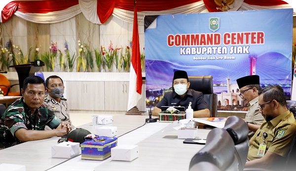 Wabup Siak Ikuti Paripurna DPRD Terkait Pandangan Umum Fraksi Soal LKPj 2021