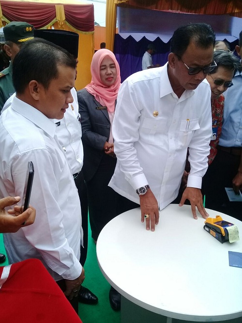 Bupati Suyatno Launching Penyaluran Bantuan Sosial Tunai dan Non Tunai PKH