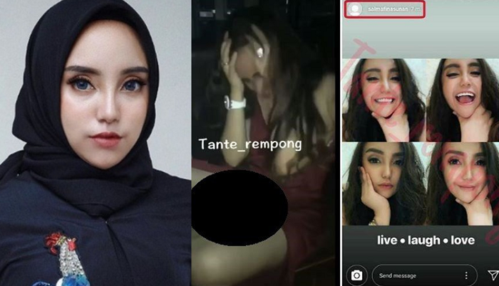 Astaga, Usai Lepas Hijab, Salmafina Sunan Malah Pamer Celana Dalam Saat Asik Dugem