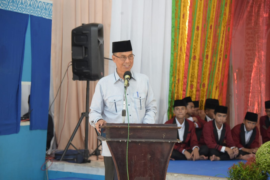 Pemkab Bengkalis Peringati Maulid Nabi Muhammad SAW di Pondok Pesantren Hubbulwathan